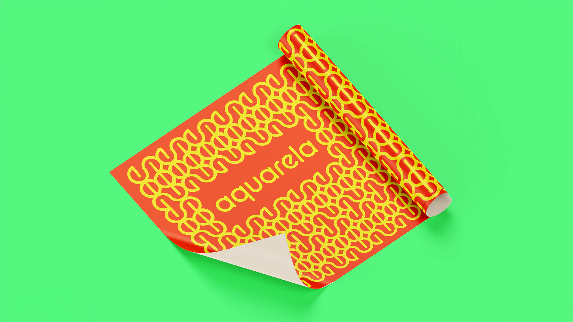 Aquarela gift wrap