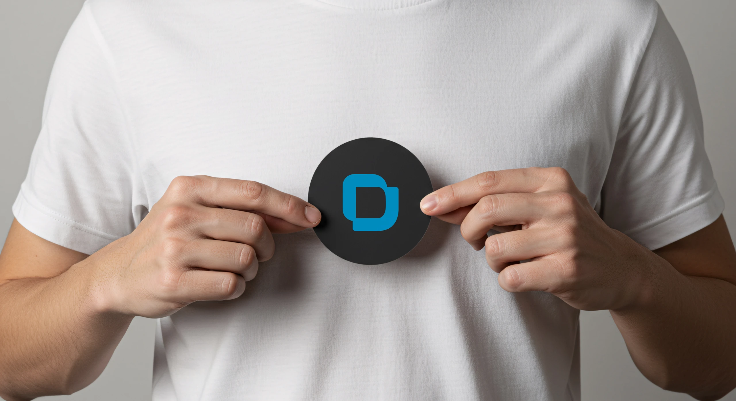 Round sticker with the DINU’S symbol