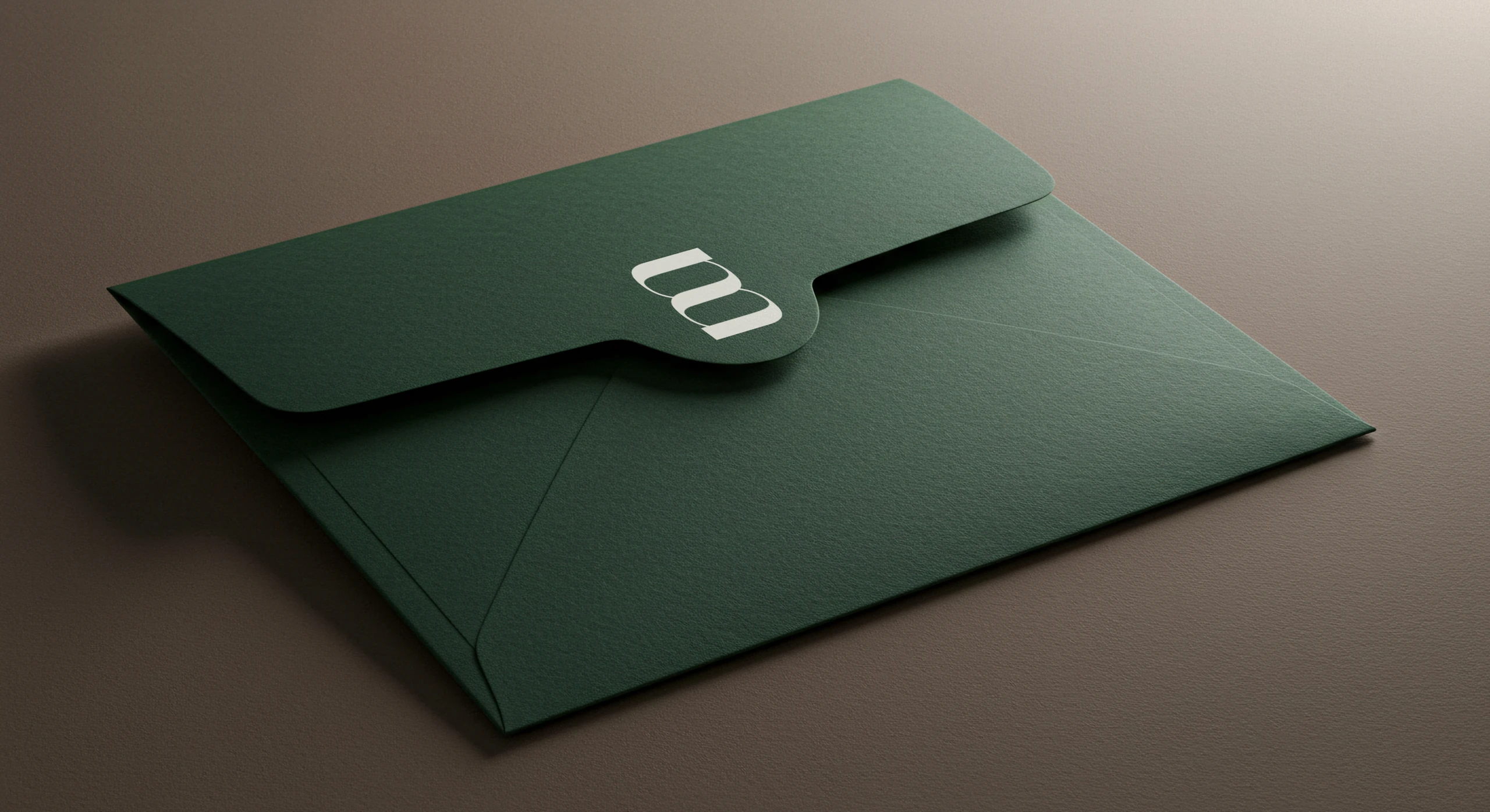 Green envelope with the Megah symbol