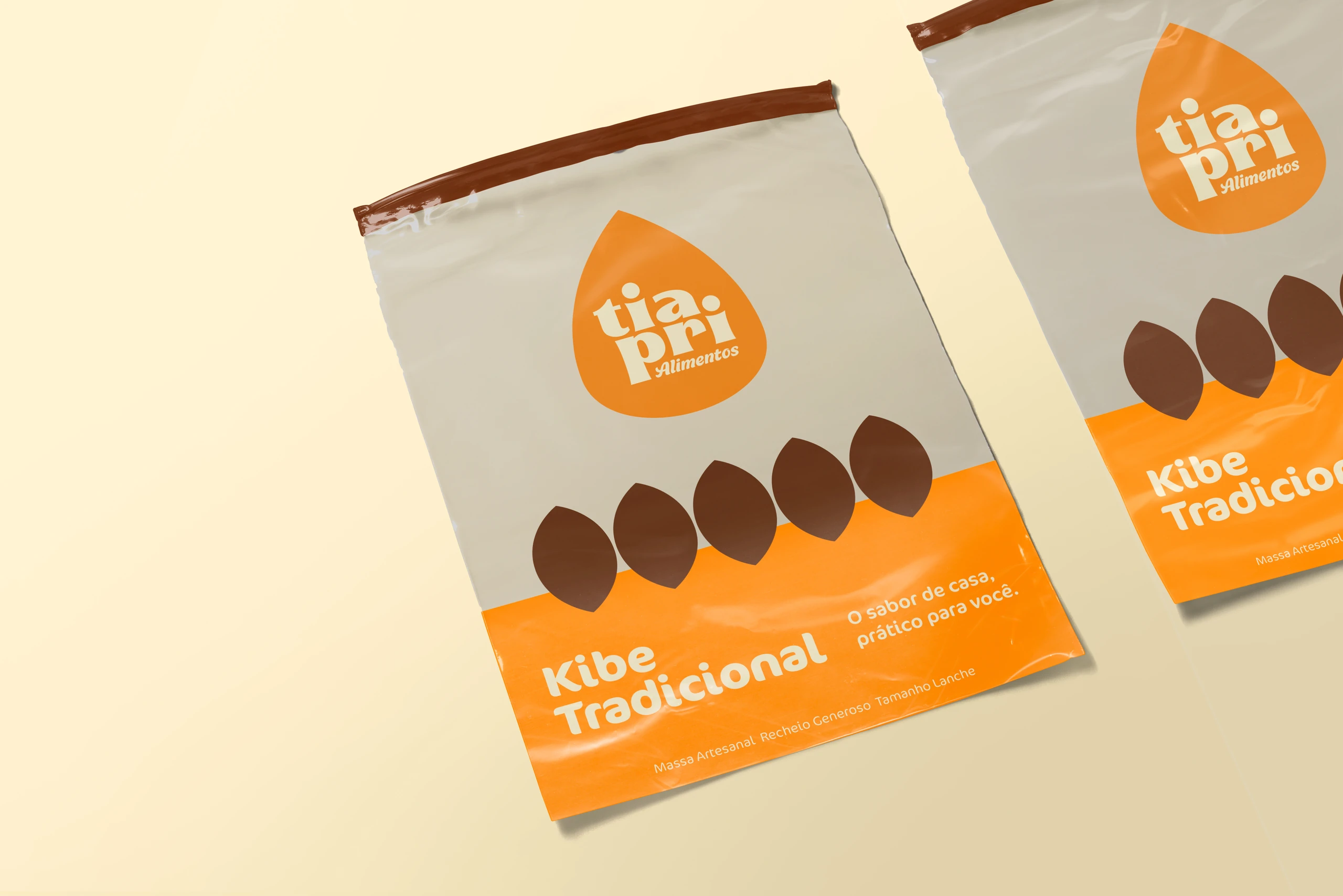 Tia Pri kibbeh packaging