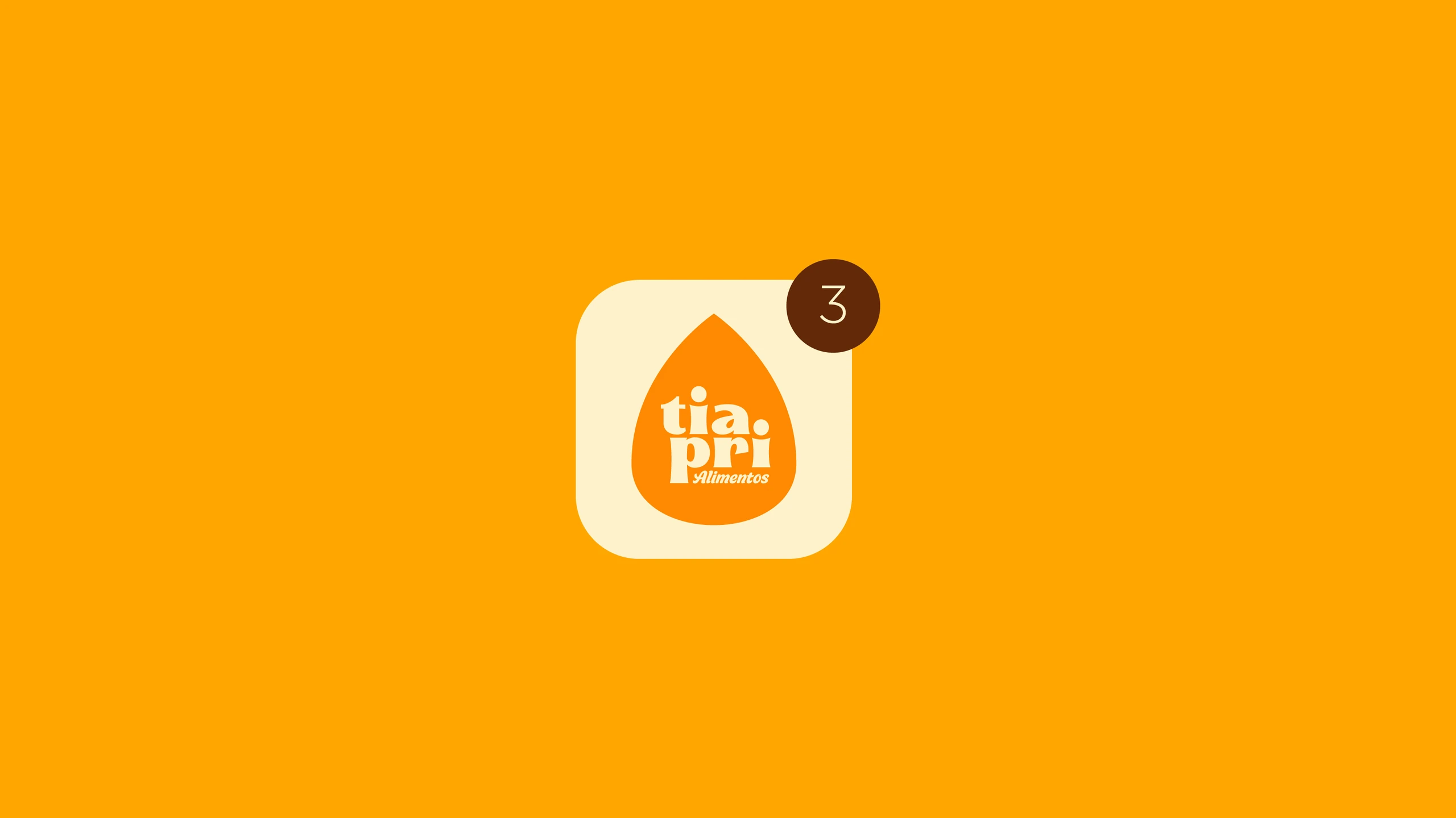 App icon with the badge