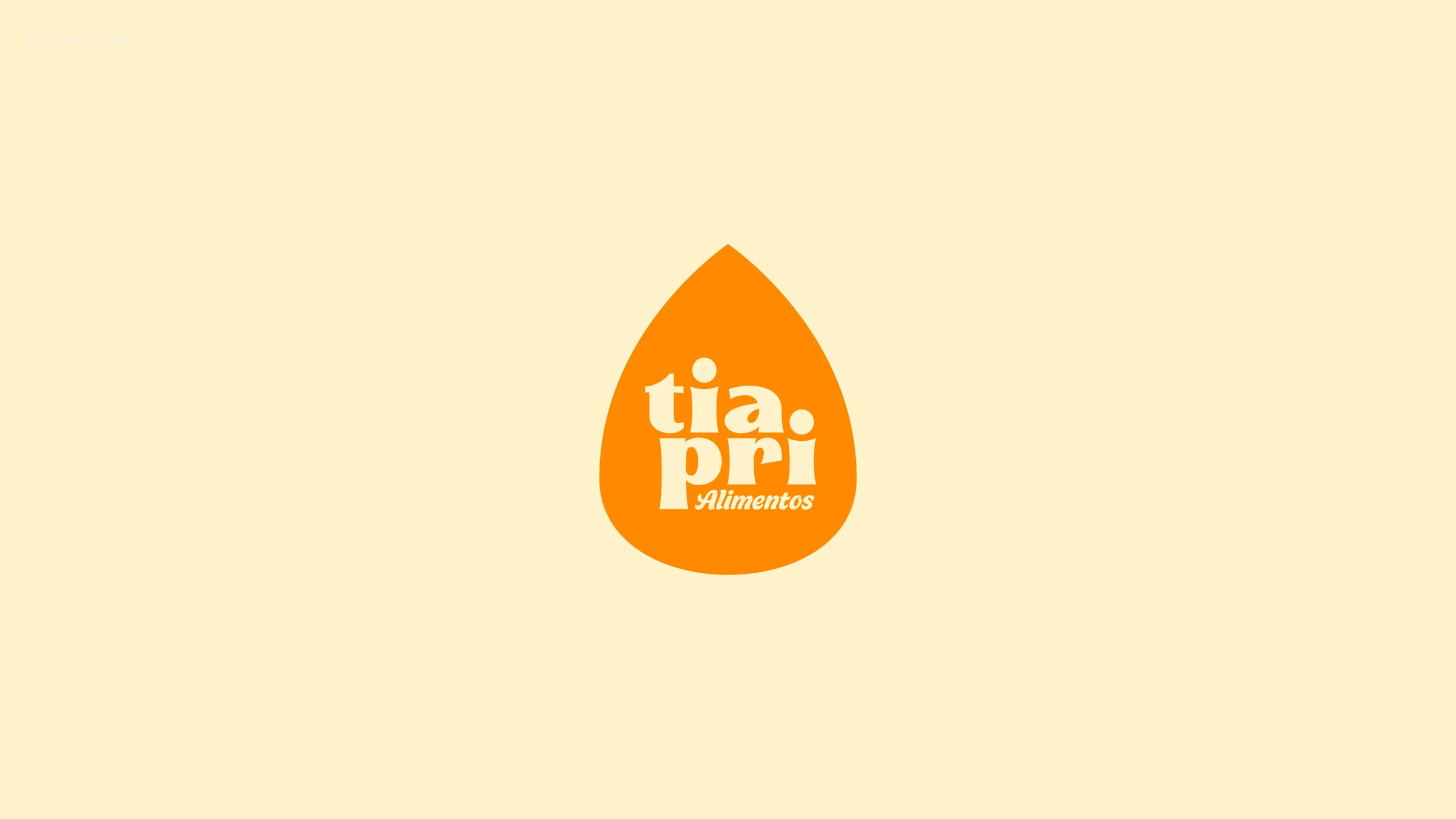 Tia Pri badge in orange