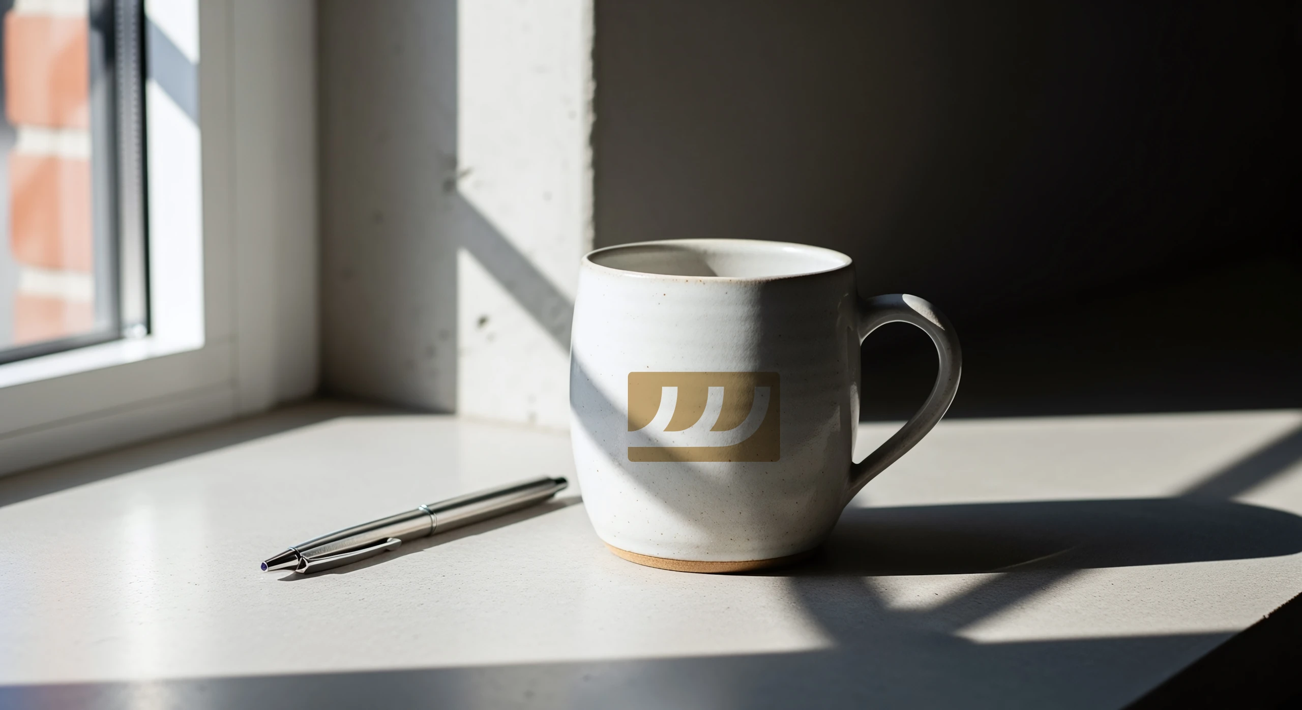 Mug with the Trusteo symbol